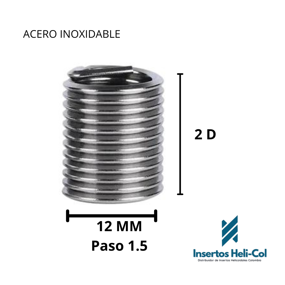 12mm - Paquete x 100 unds