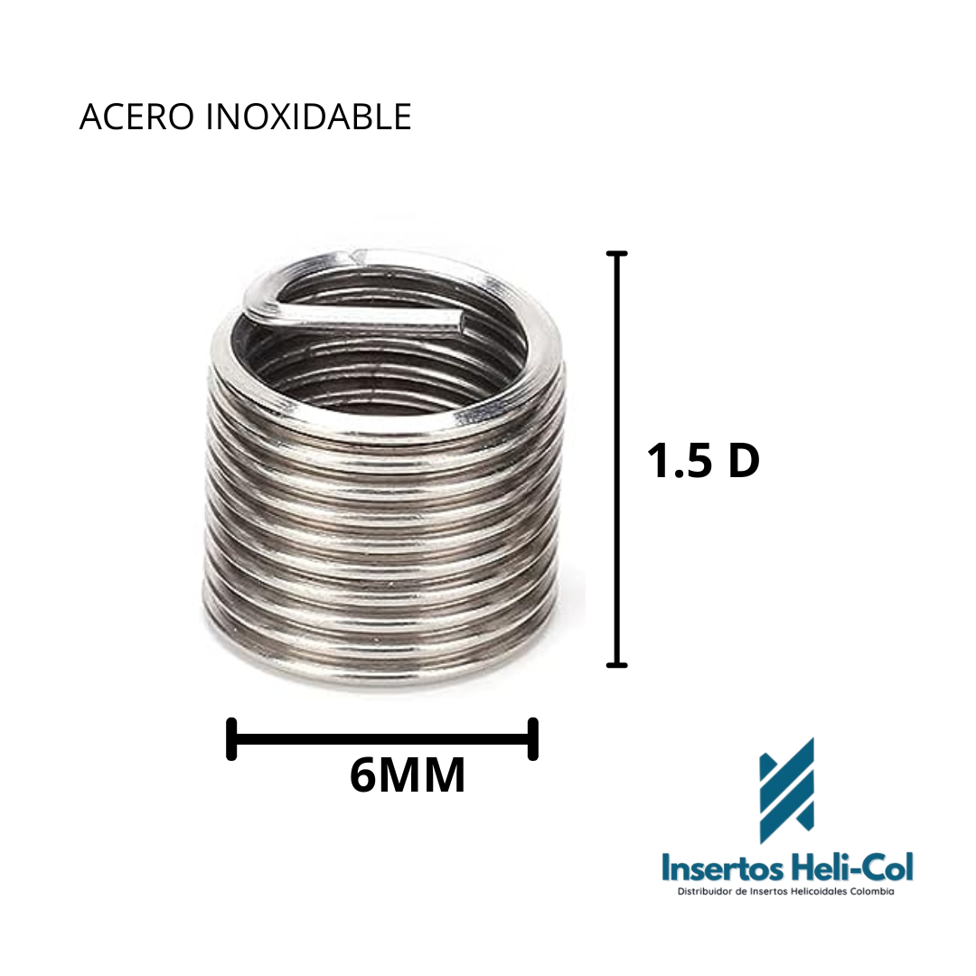 6mm - Paquete x 100 unds