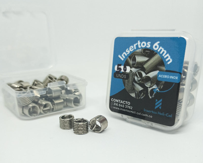 6mm - Paquete x 50 unds