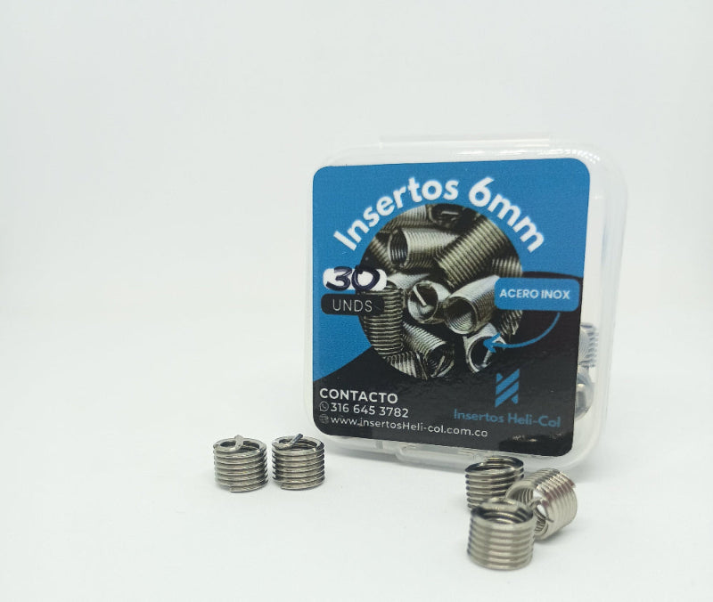 6mm - Paquete x 30 unds