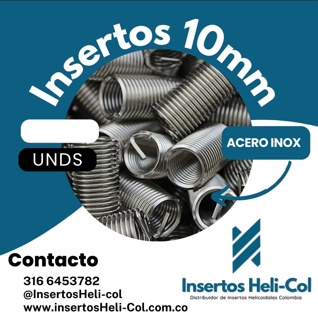 10mm - Paquete x 50 unds